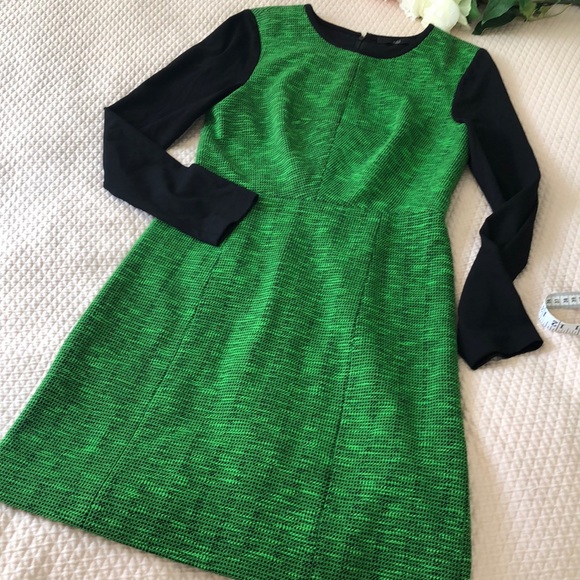 TIBI Colorblock Pattern Mini Dress - Picture 9 of 14